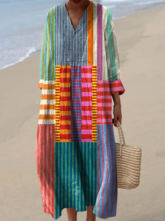 Zara | Festival Stripe Dress